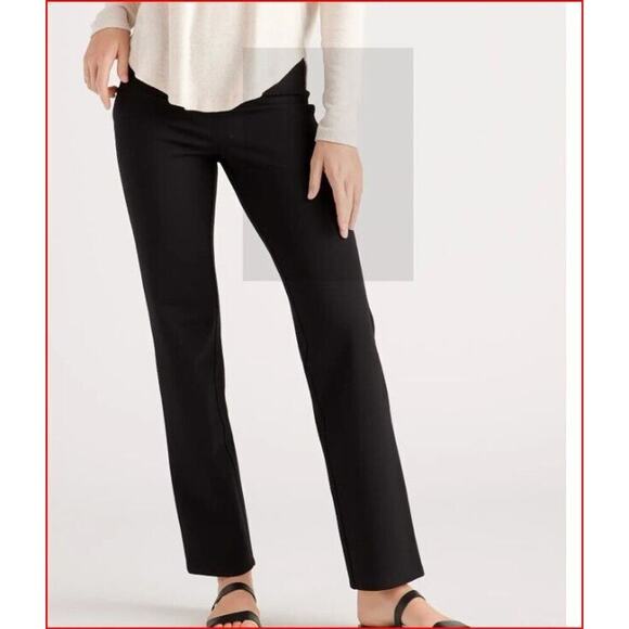 NEW Quince Women's Ultra Stretch Ponte Straight Leg Pant Women's XL Petite - Picture 1 of 9